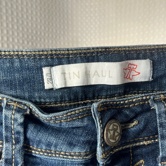 Tin Haul Women's Bootcut Blue Jeans-size 28L - Picture 2 of 12